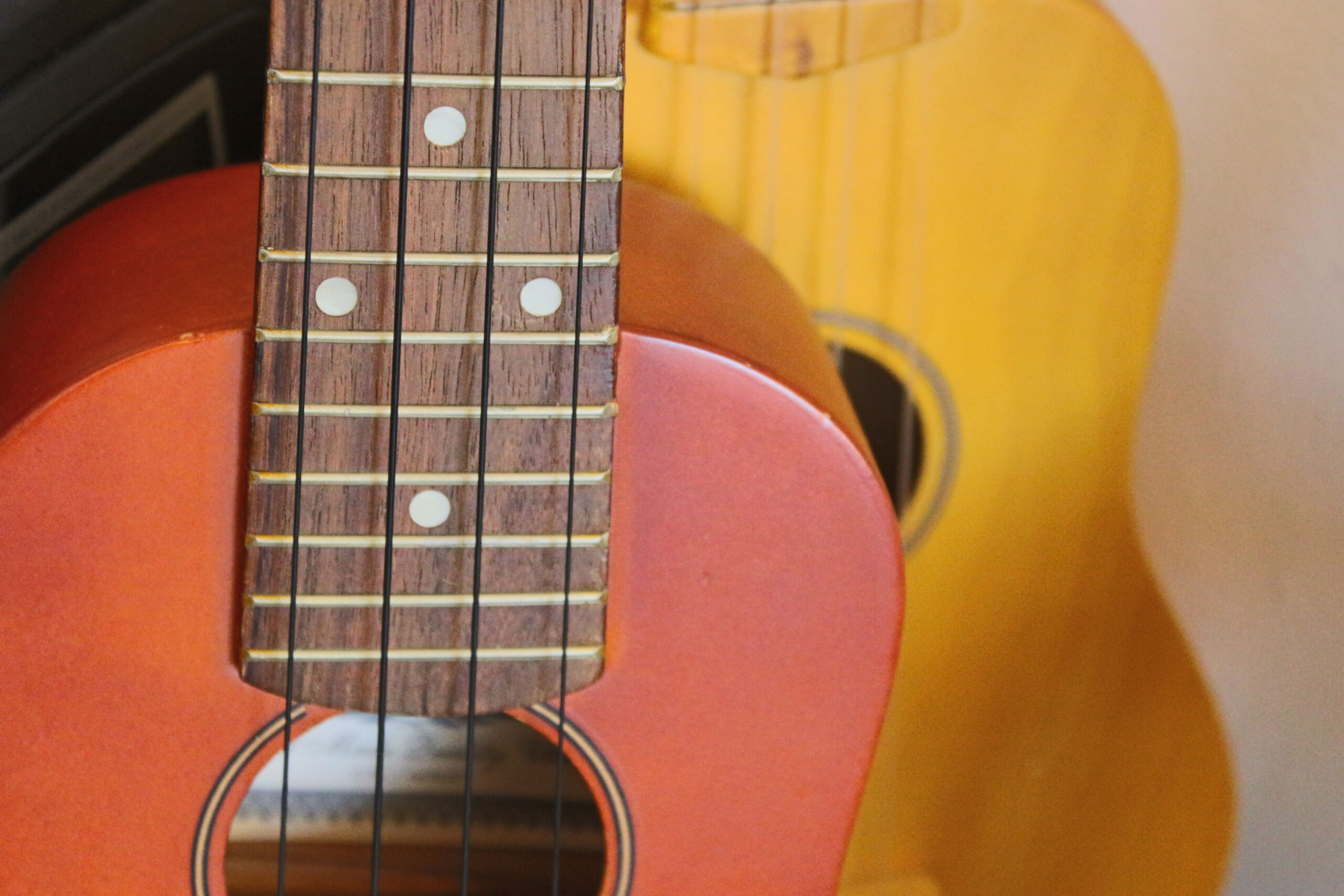 Instrumentos na Sala da Música